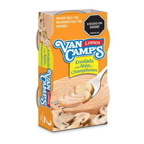 ATUN VANCAMPS 2U 150G CHAMPINONES